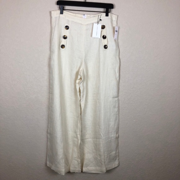 Faithfull The Brand • Arita Linen Blend Wide Leg - Picture 3 of 12